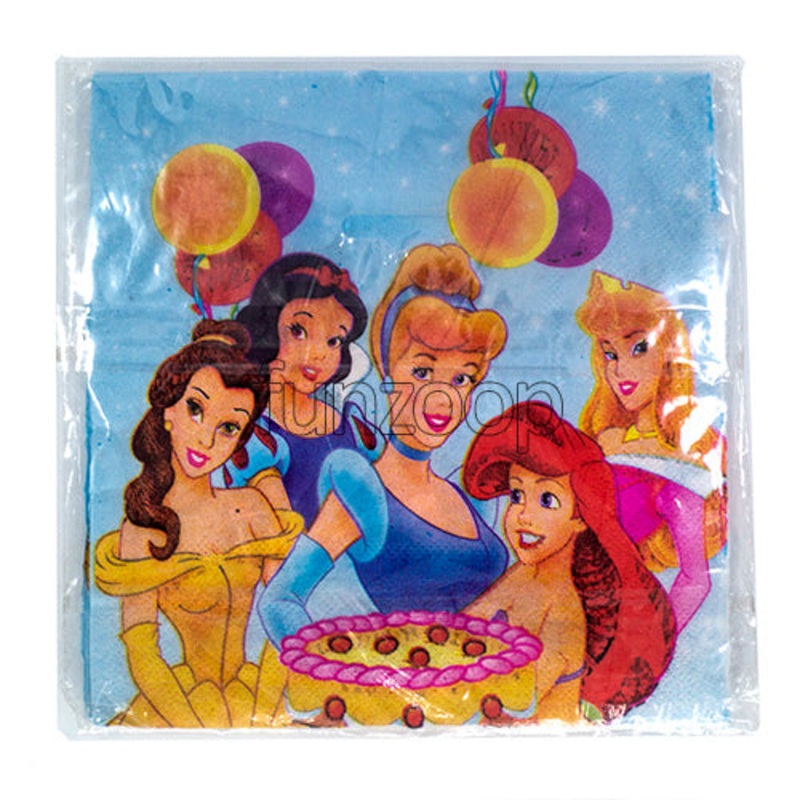Princess Theme Paper Napkins [10 Nos]