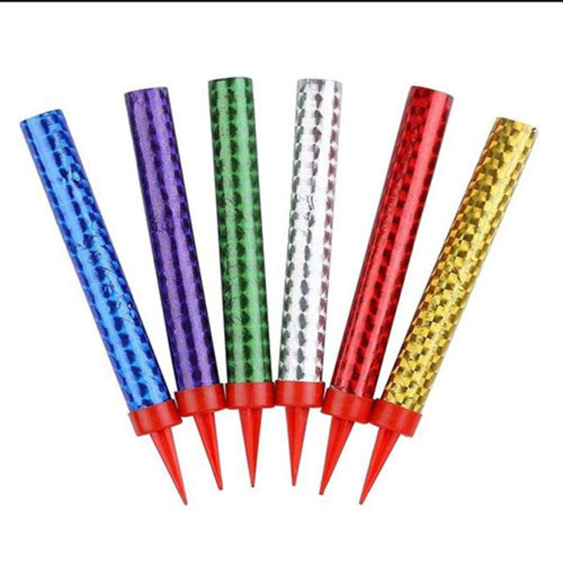 Sparkle Birthday Candles Set (6 Pcs)