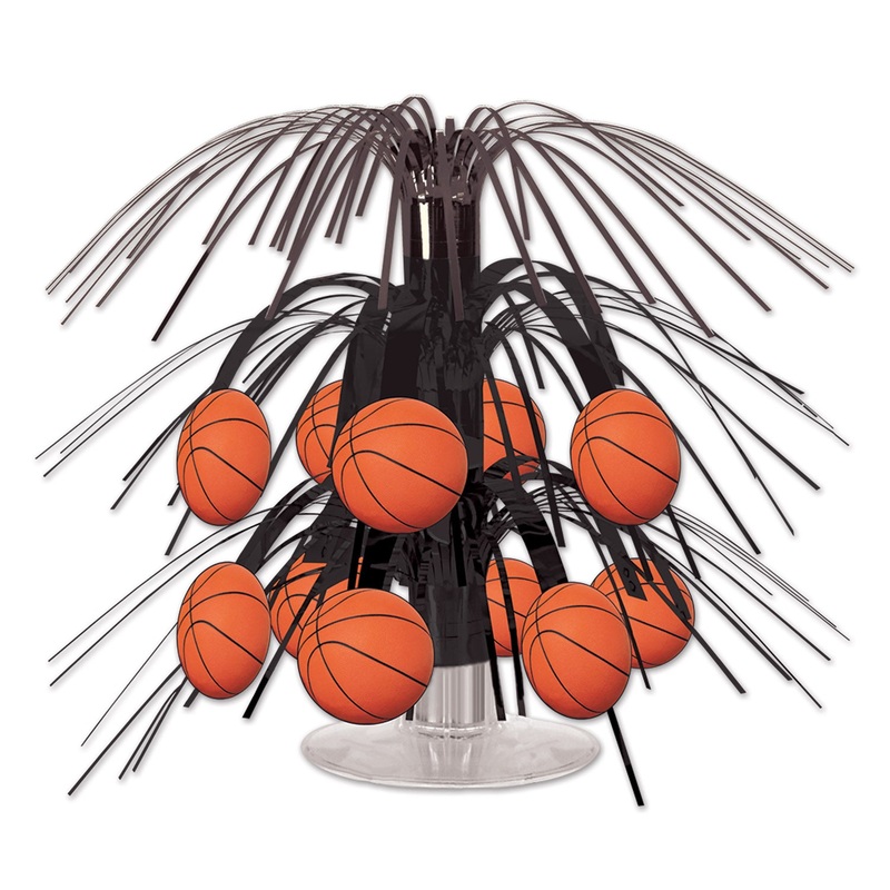 Basketball Mini Cascade Centerpiece | Sports