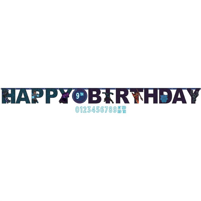 Black Panther Wakanda Forever Banner | Kid's Birthday