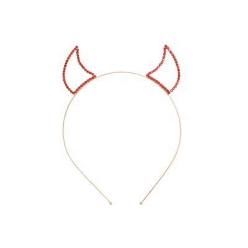 Devil Horn Headband Gold