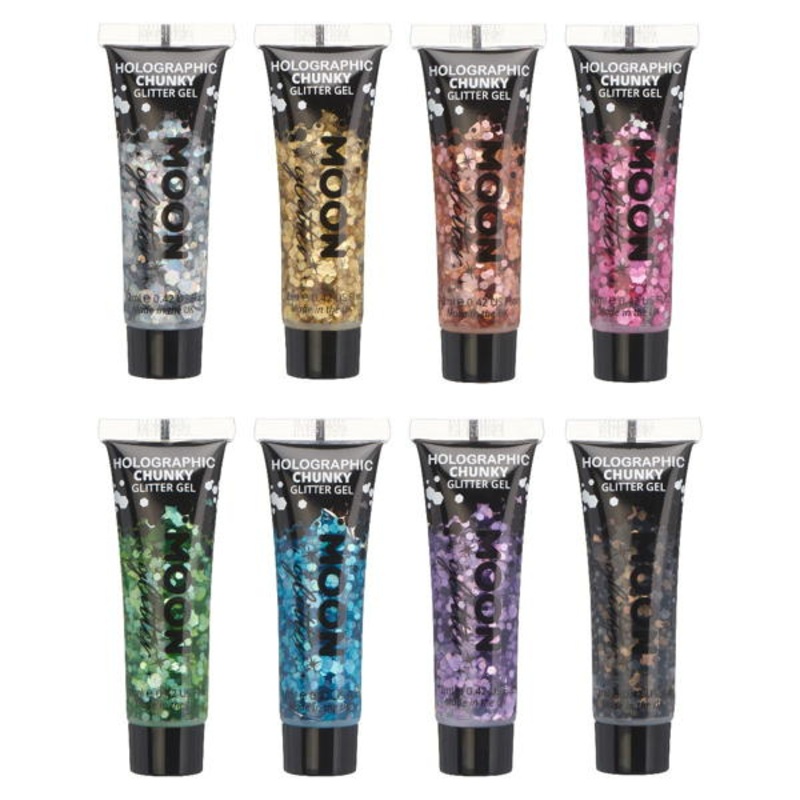 Holographic Chunky Glitter Gel | Moon Glitter
