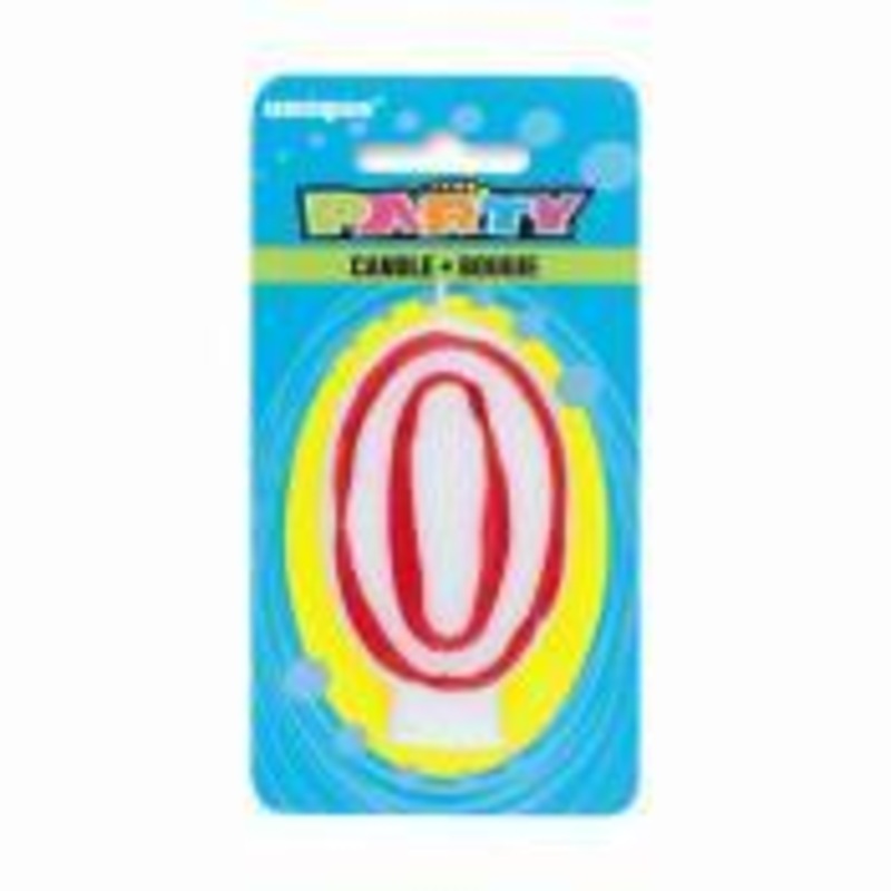Numeral Deluxe Birthday Candles - 0  | Candles