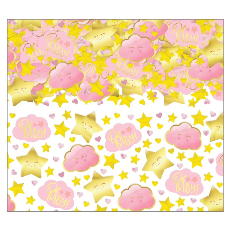 Oh Baby Girl Confetti 2.5oz | Baby Shower