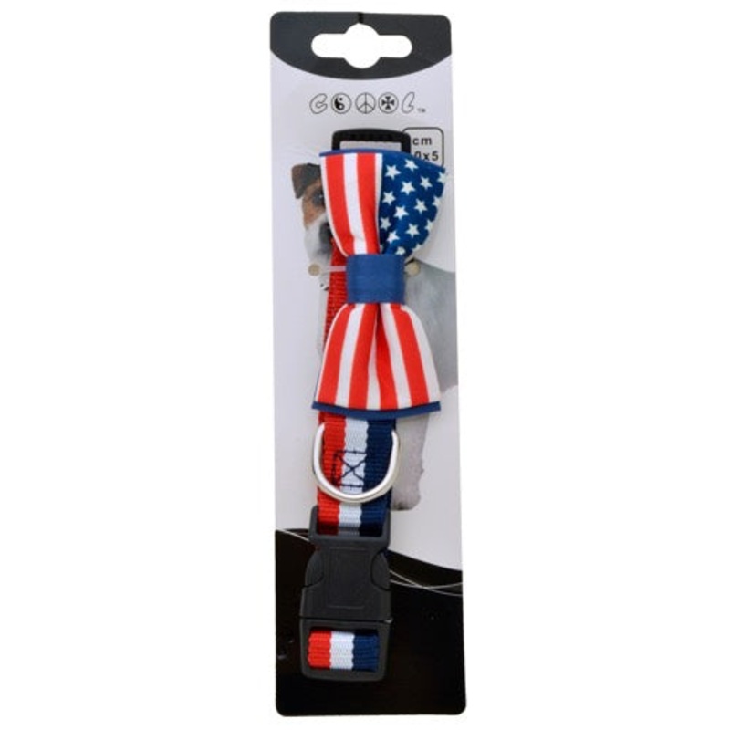 Patriotic Bowtie and Collar | Pet
