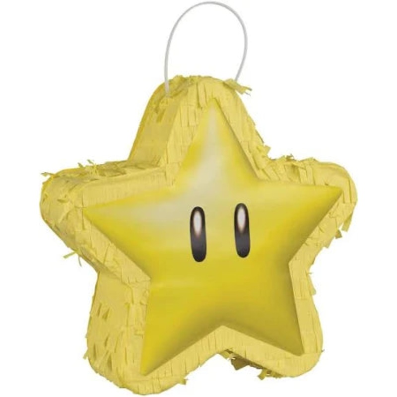 Super Mario Mini Star Piata Decoration