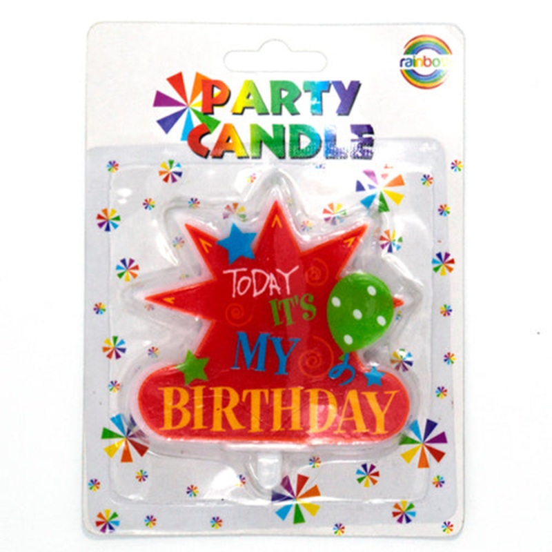 Today Is my 1st Birthday Candle