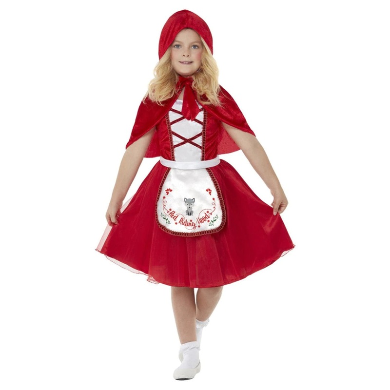 Girls Little Red Wolf Costume | Child