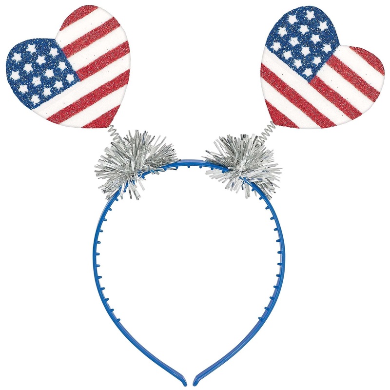Patriotic Hearts Headbopper | Patriotic