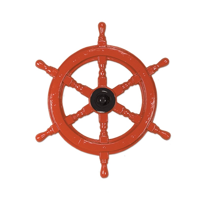 Plastic Ship's Helm | Luau