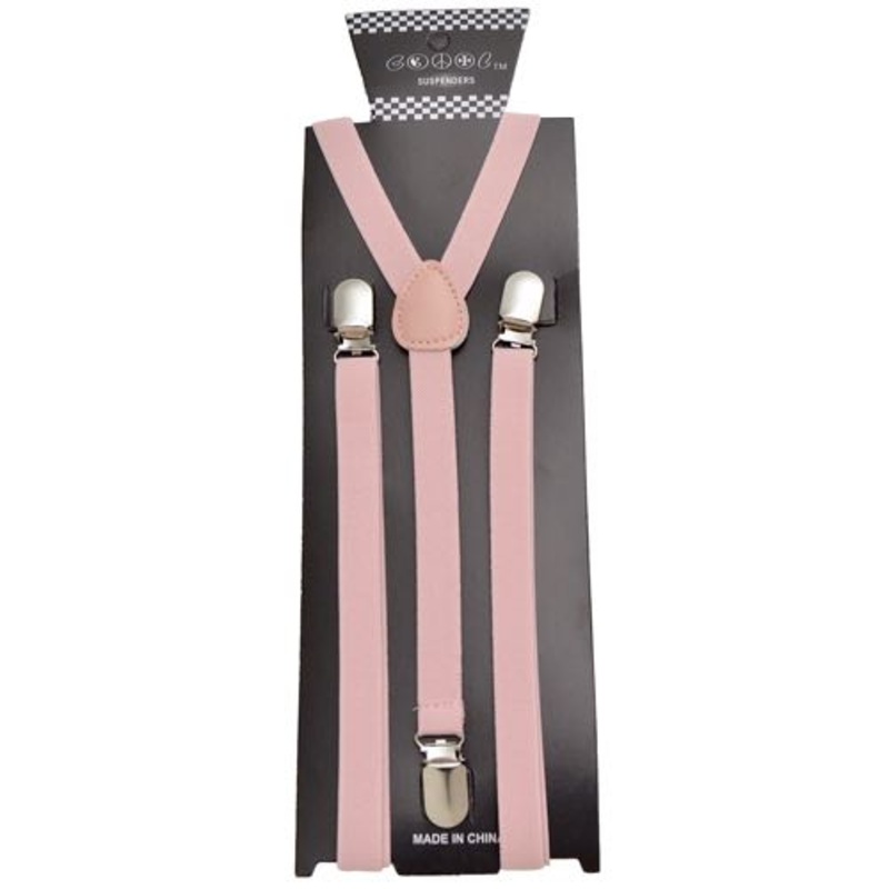 Salmon Suspenders | Punk Fashion SP-503U-A