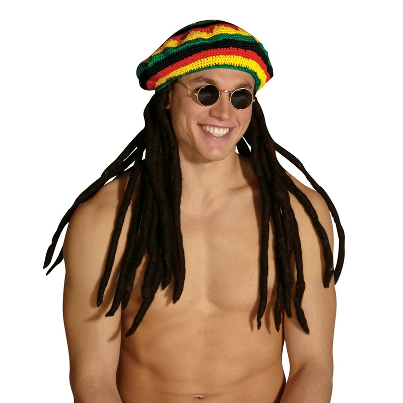 The Original Rasta Tam with Dreadlocks | Adult