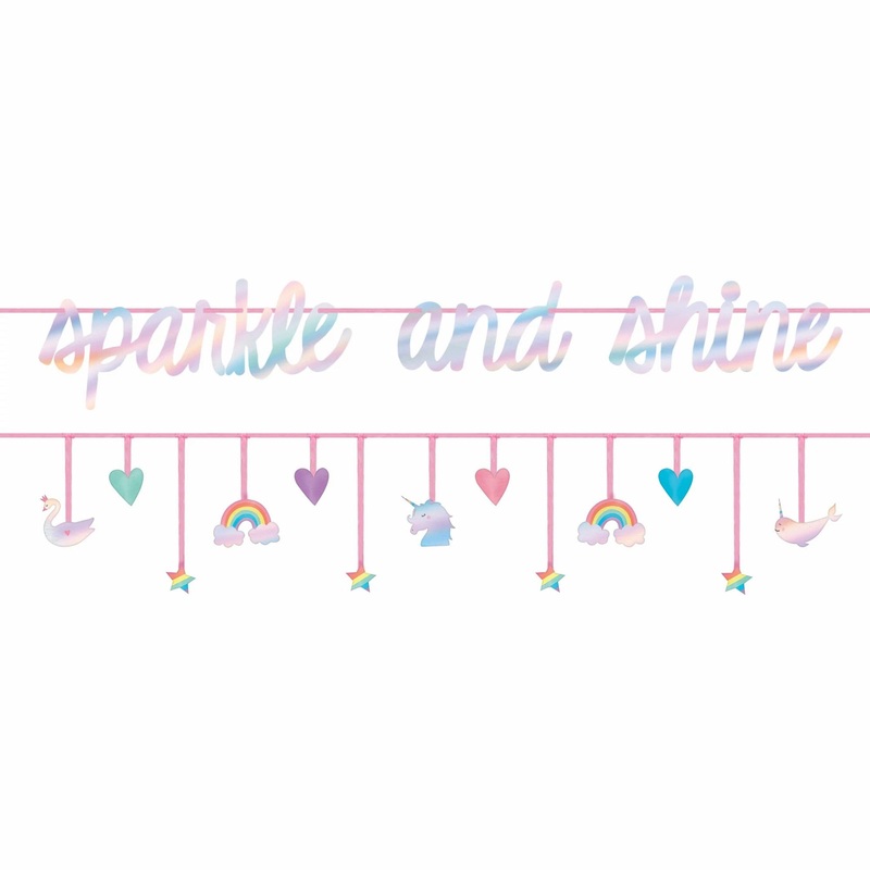 Unicorn Birthday Banner Kit | Kid's Birthday