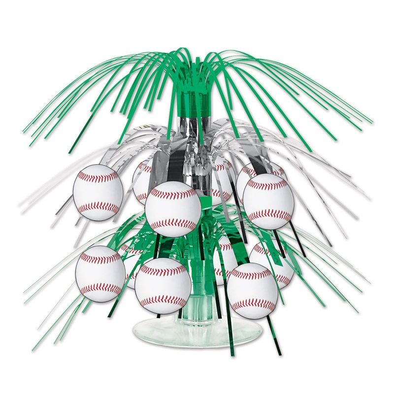 Baseball Mini Cascade Centerpiece | Sports