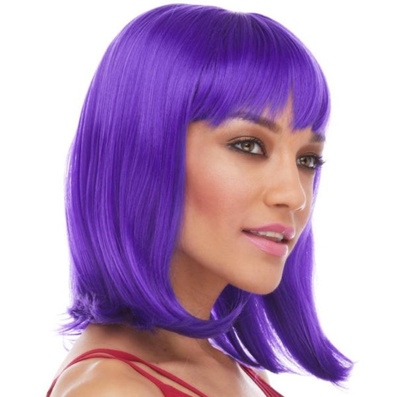 Doll Wig - Purple