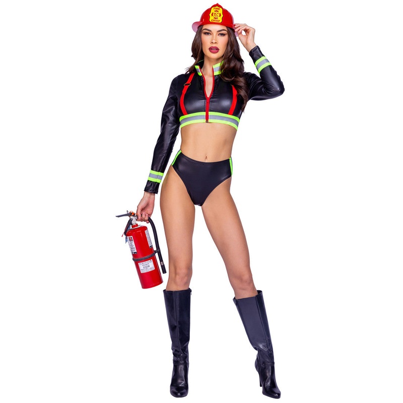 Fierce Fire Woman Costume | Adult