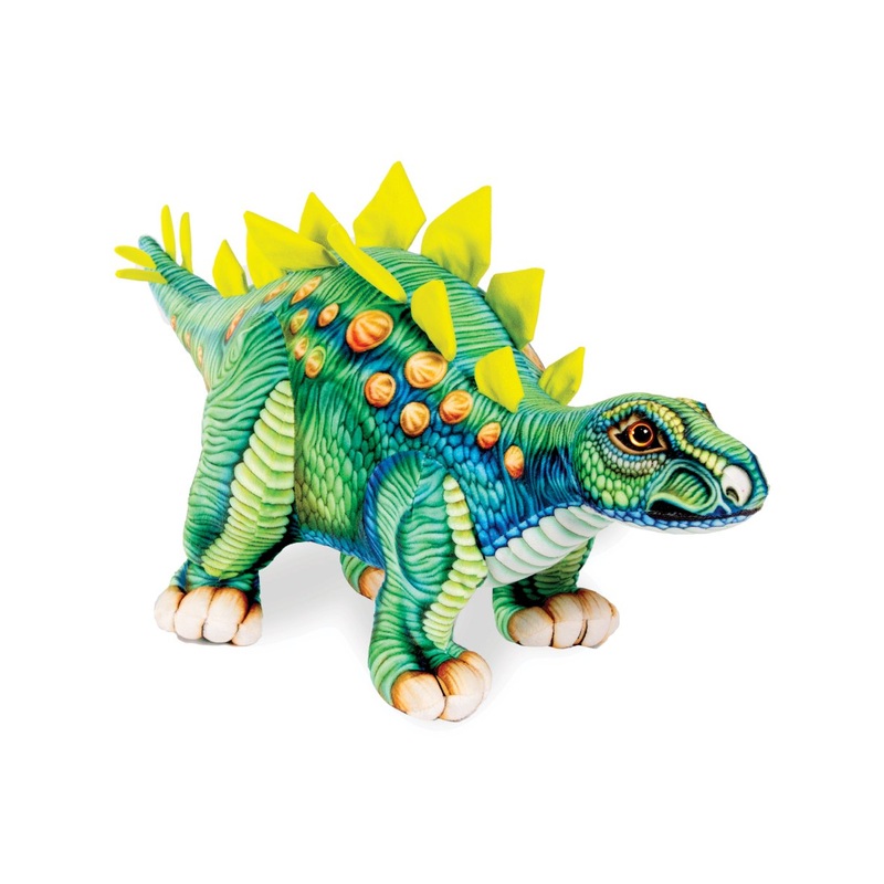 Green Stegosaurus Plush Toy | Real Planet