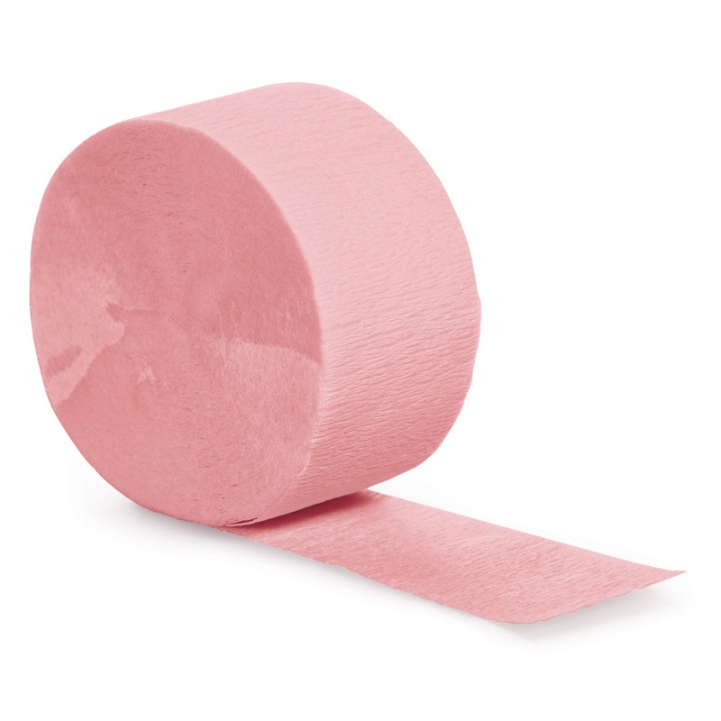 Light Pink Crepe Streamer | 81ft