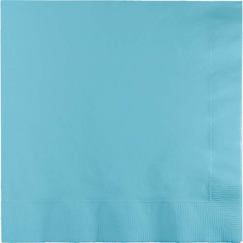 New Pastel Blue Lunch Napkins 50ct | Solids