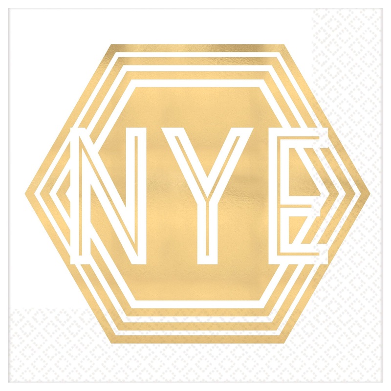 New Year's Eve Beverage Napkins | New Year's Eve