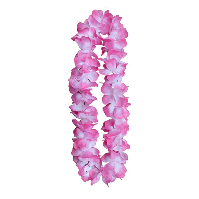 48" Two Tone Lei - Pink