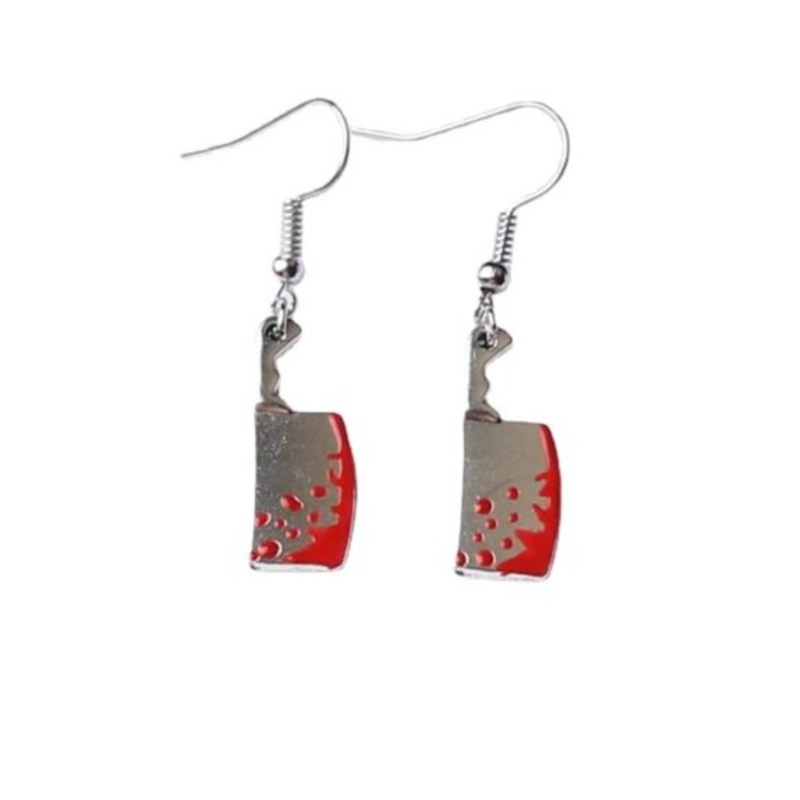 BLOODY BUTCHER KNIFE EARRINGS