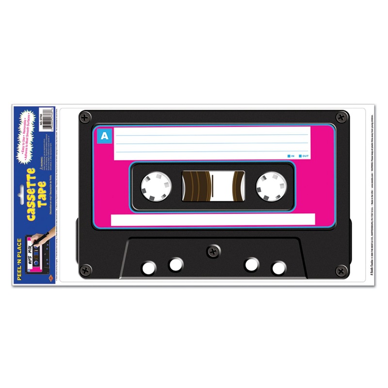 Cassette Tape 80's Wall Decoration