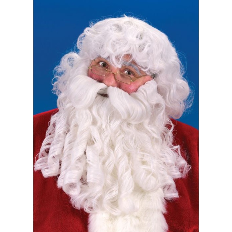 Deluxe Santa Wig & Beard