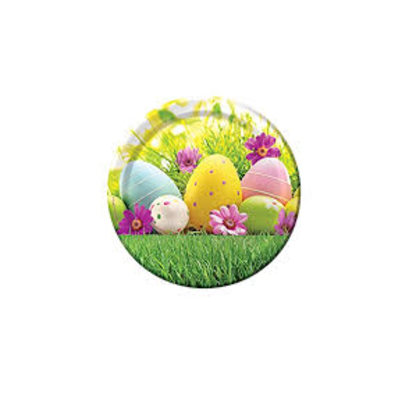 Easter Scene Cake Plates 7" | Easter
