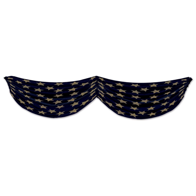 Gold Stars Fabric Bunting | New Year's Eve