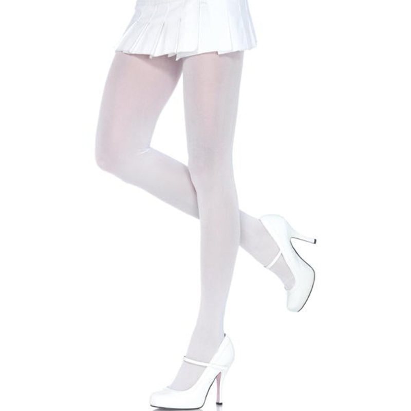 Nylon Tights - White