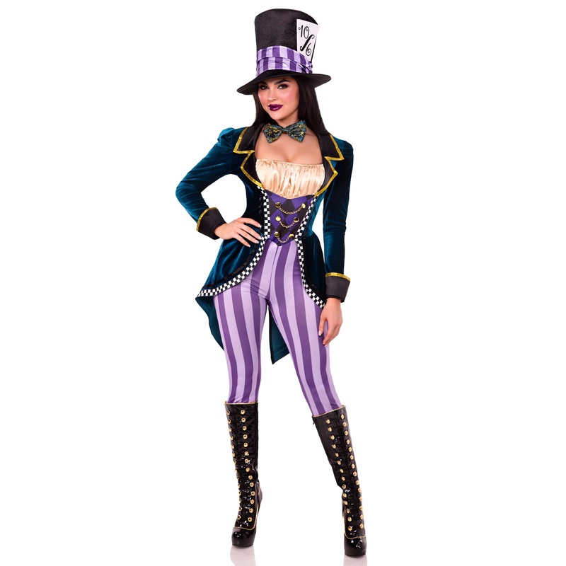3 PC Classic Mad Hatter Costume