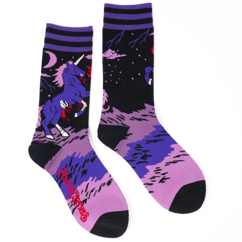 Evil Unicorn Socks | Foot Clothes