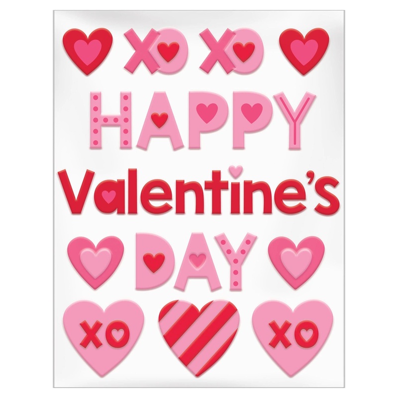 Gel Clings | Valentine's Day