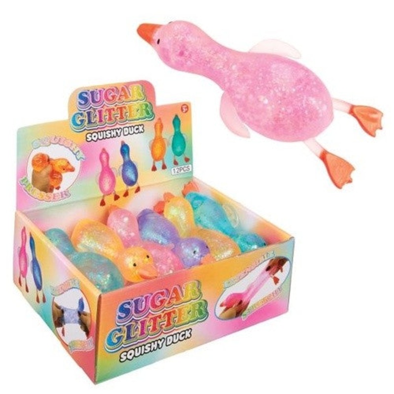 GLITTER GUMMEE SQUEEZE DUCK