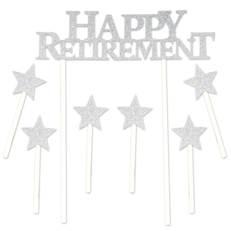 Happy Retirement Cake Topper | Retirement