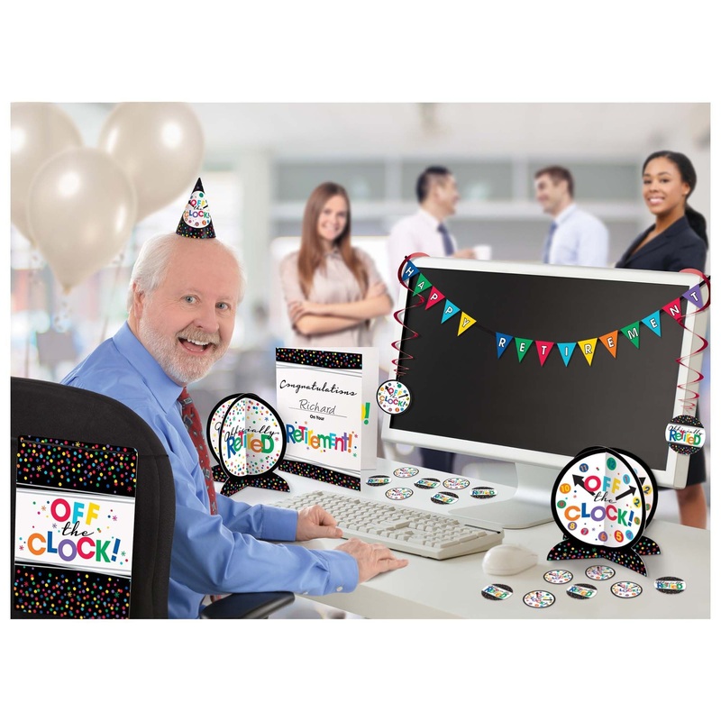 Officially Retired Mini Office Decorating Kit | Retirement
