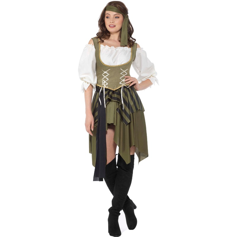 Swashbuckler Pirate Girl Women's Costume