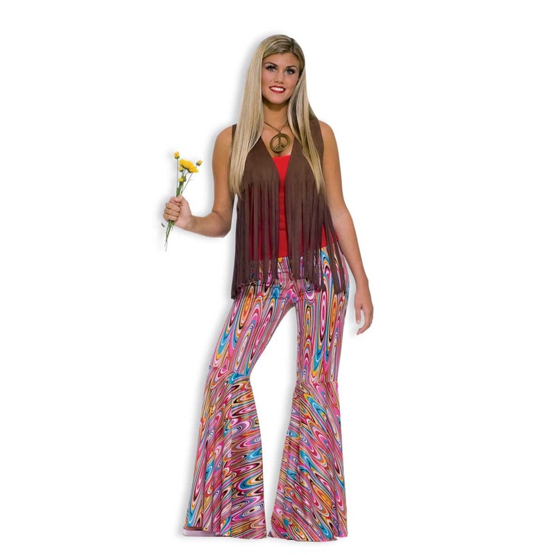 Wild Swirl Bell Bottom Pants | Adult