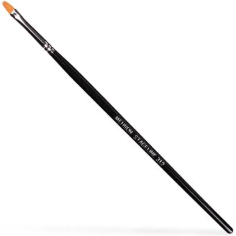 1/8in Flat End Brush | Mehron 312C