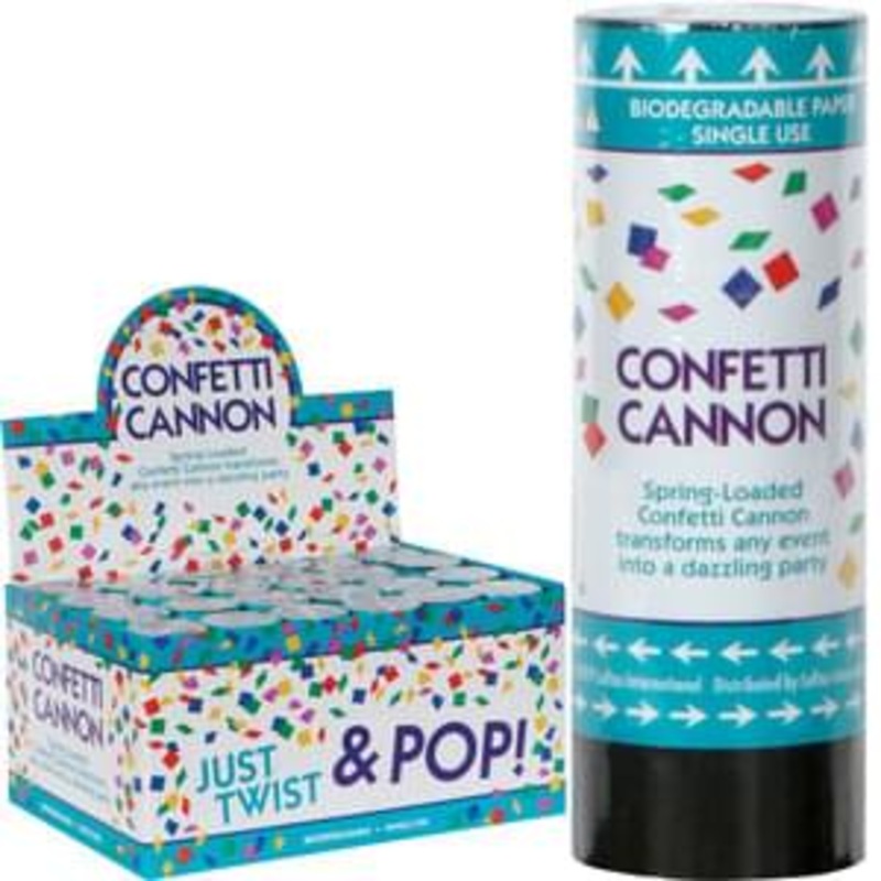 4in Biodegradable Confetti Cannon