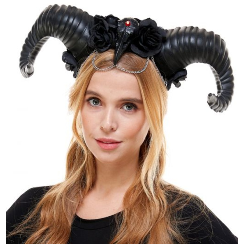 Black Ram Horns