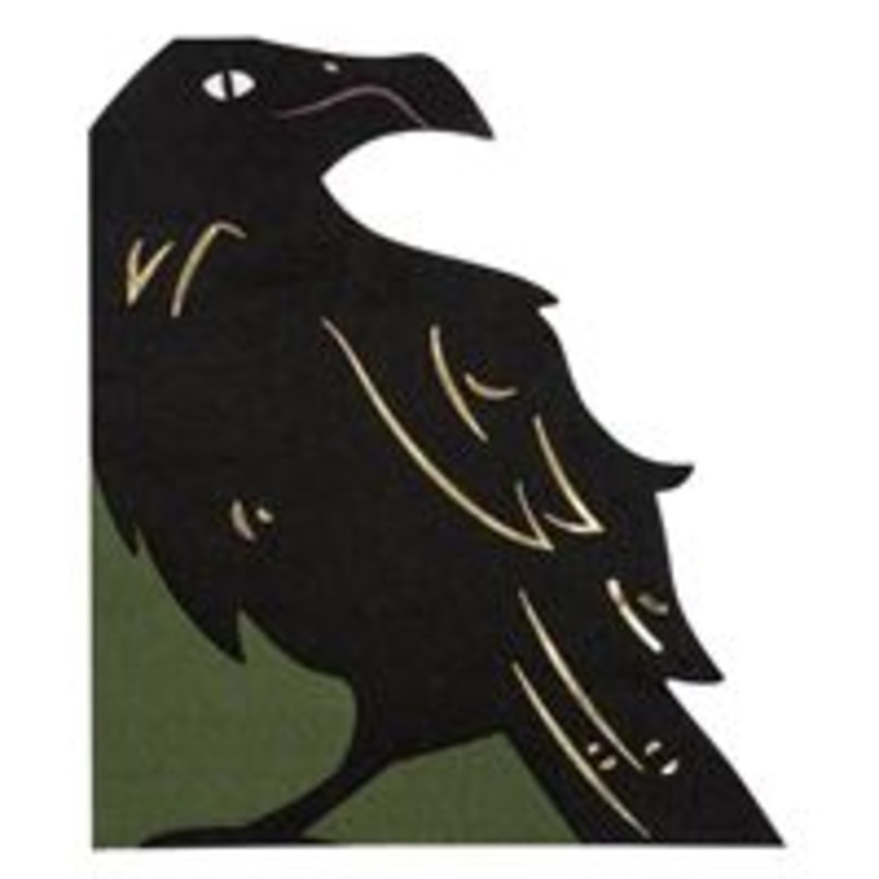 Celestial Halloween Crow Shaped Napkins  16ct