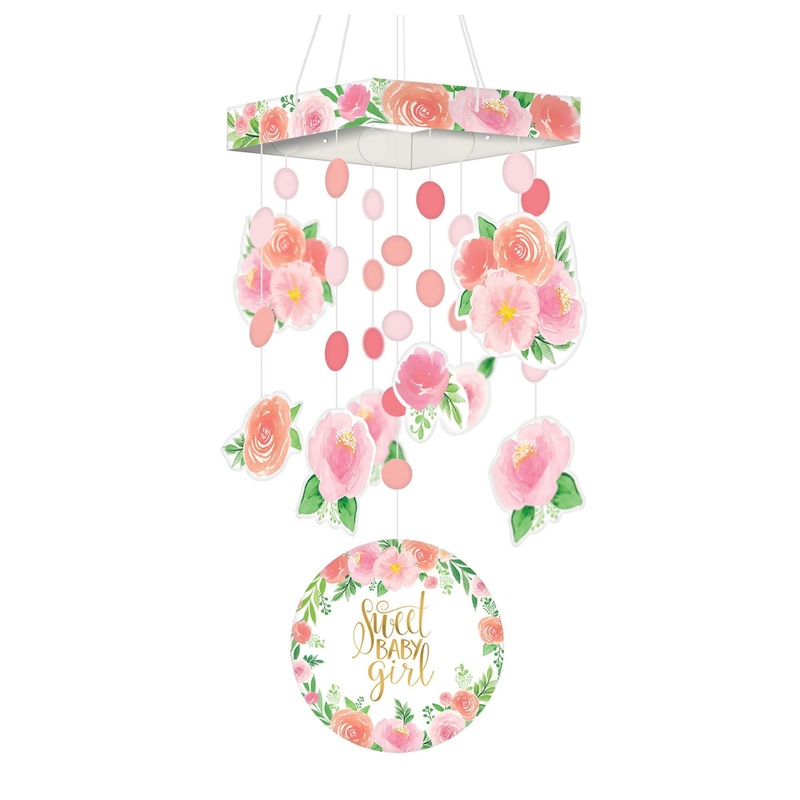 Floral Baby Hanging Decoration | Baby Shower