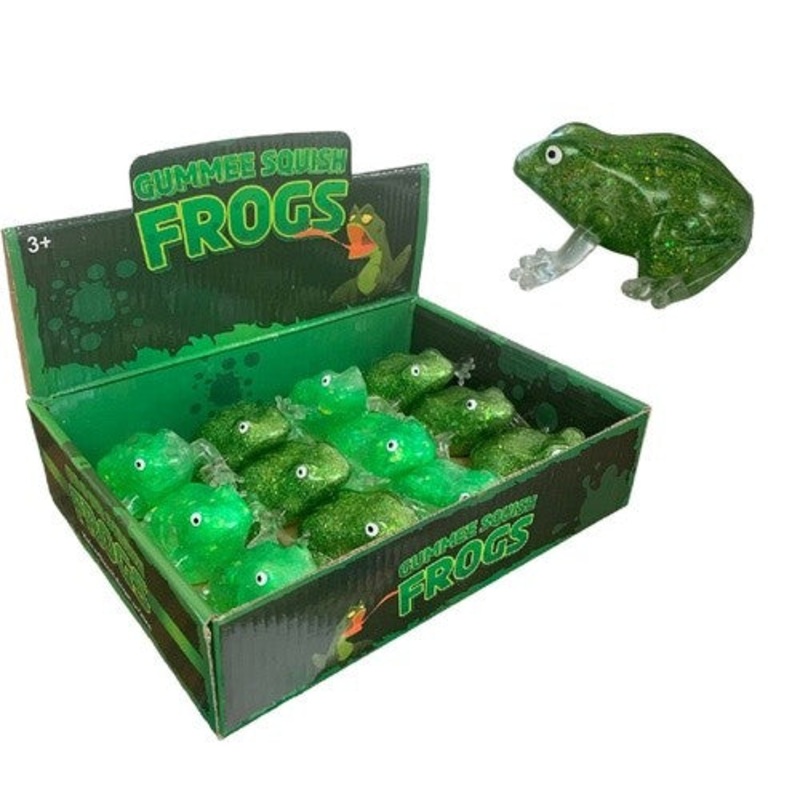 GLITTER GUMMEE SQUISH FROG