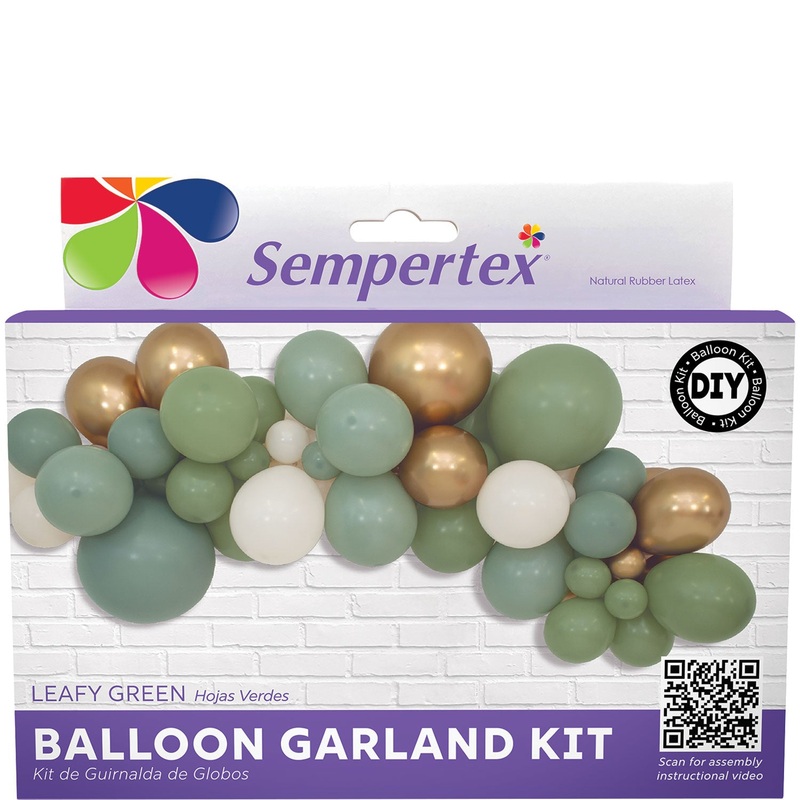 LEAFY GREEN BALLOON GARLAND KIT