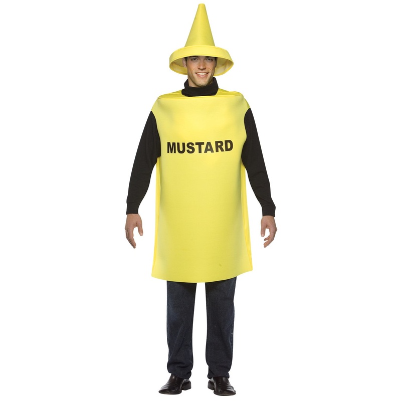 Mustard Bottle Costume | Adult