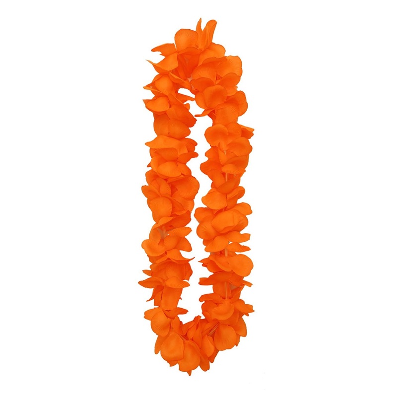 Neon Orange Lei