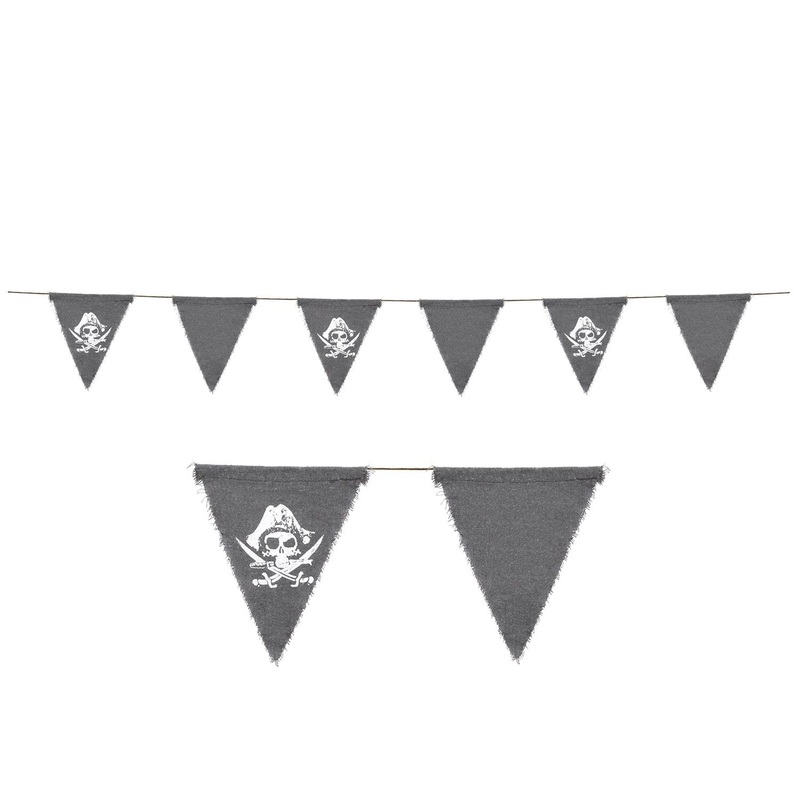 Pirate Fabric Pennant Banner | Kid's Birthday