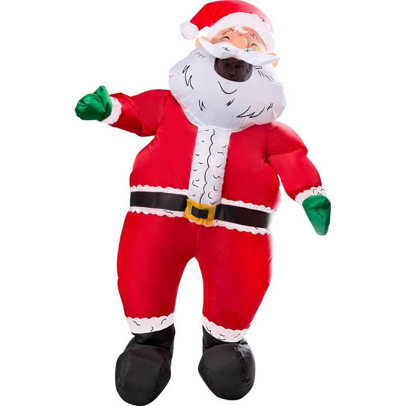 Santa Adult Inflatable Costume